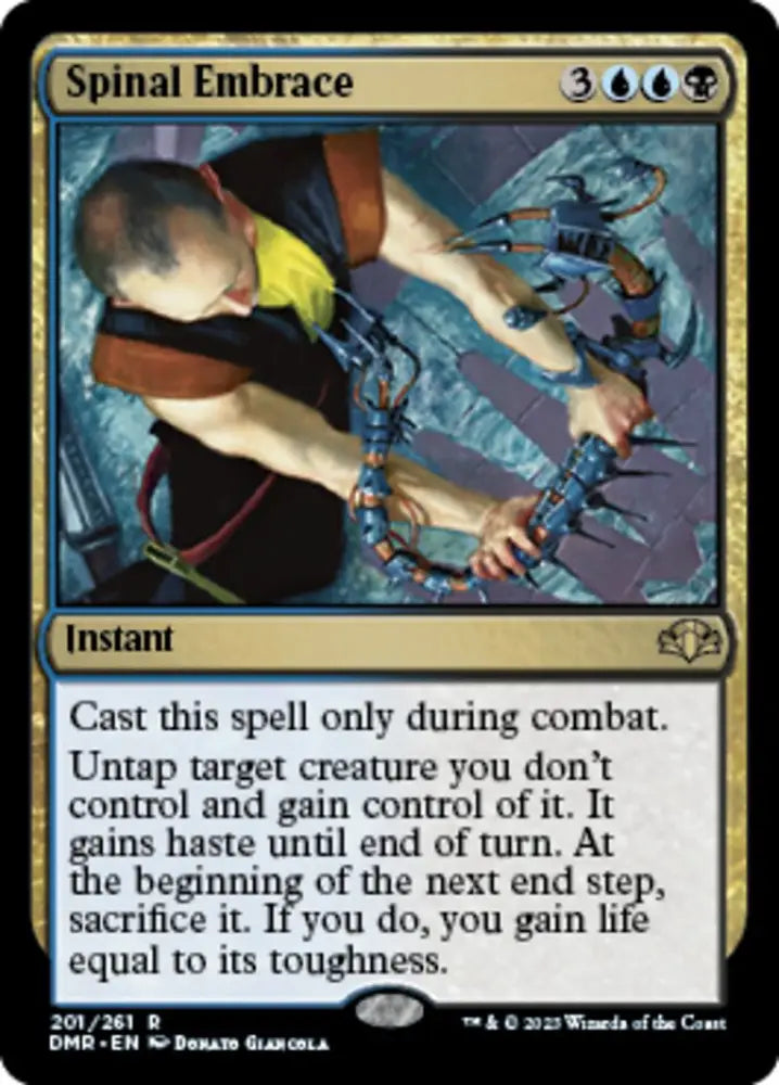 Spinal Embrace [Dominaria Remastered] - MTG Single
