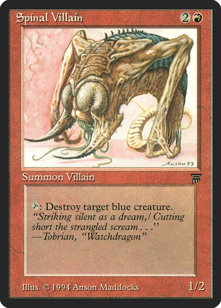 Spinal Villain [Legends] - MTG Single