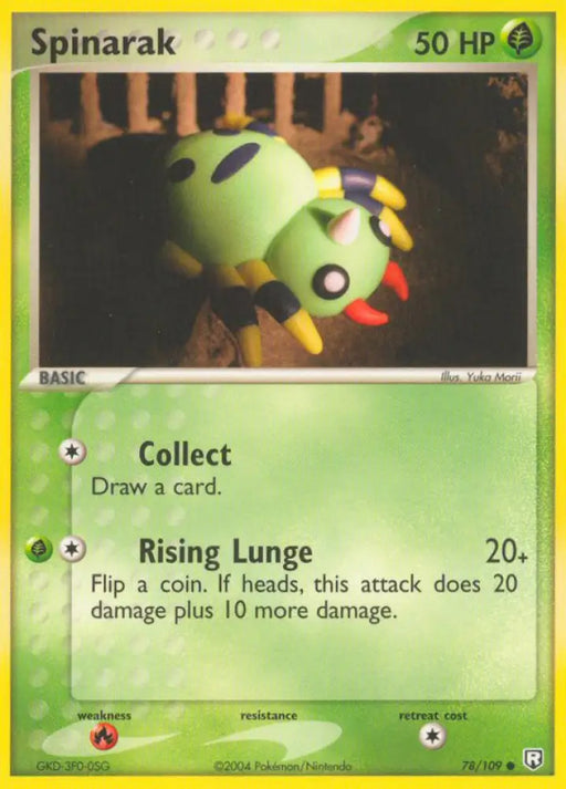Spinarak (78/109) [EX: Team Rocket Returns] - Pokemon Single