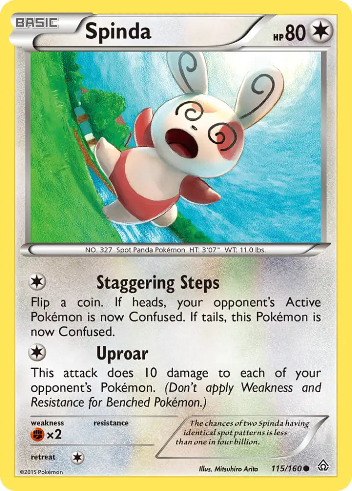 Spinda (115/160) [XY: Primal Clash] - Pokemon Single