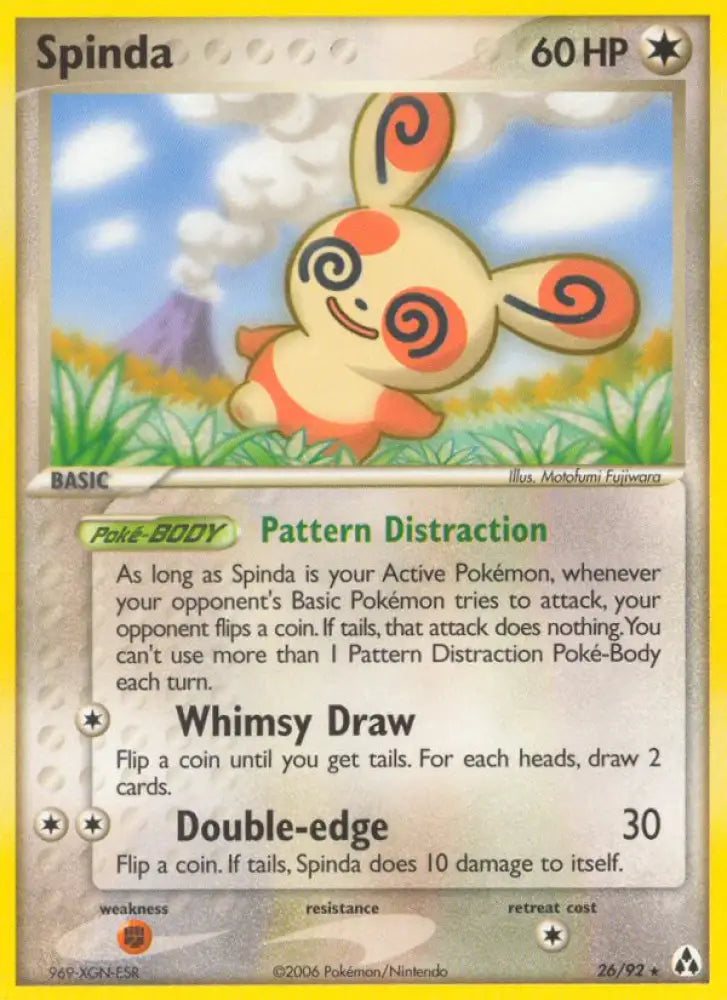 Spinda (26/92) [EX: Legend Maker] - Pokemon Single
