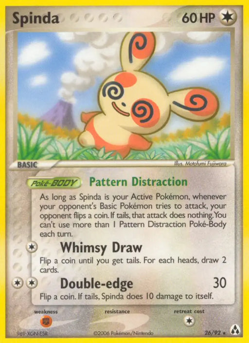 Spinda (26/92) [EX: Legend Maker] - Pokemon Single