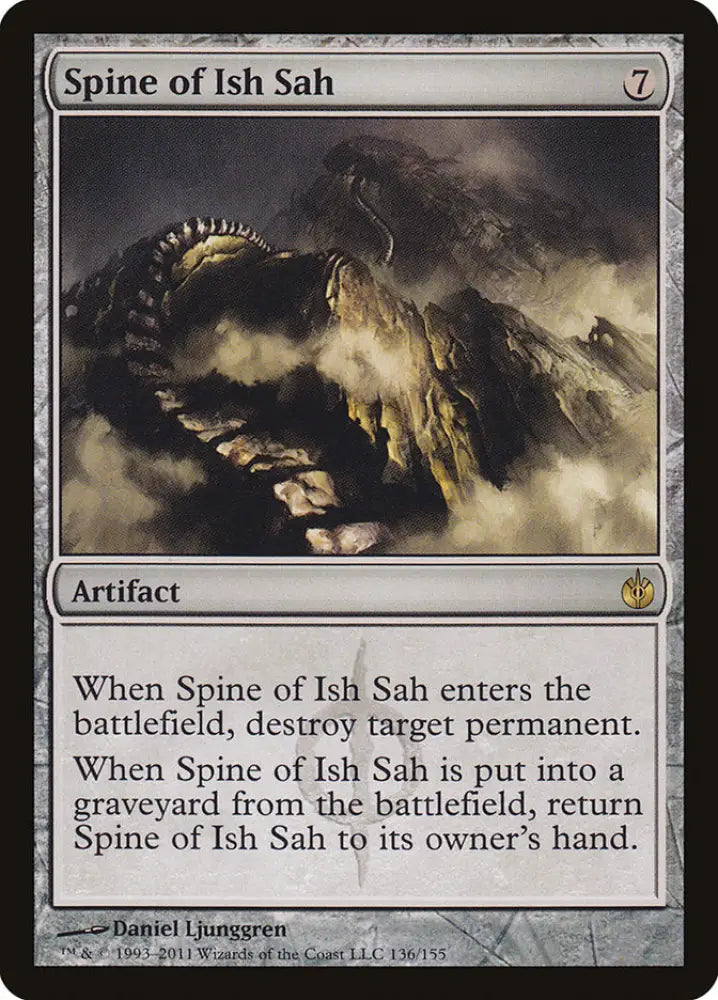 Spine of Ish Sah [Mirrodin Besieged] - MTG Single
