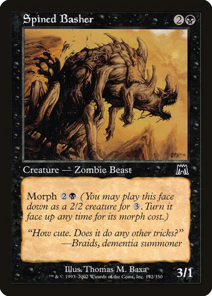 Spined Basher [Onslaught] - MTG Single