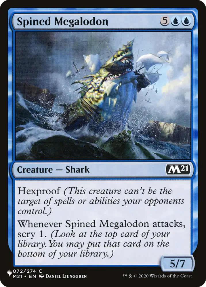 Spined Megalodon [The List] - MTG Single