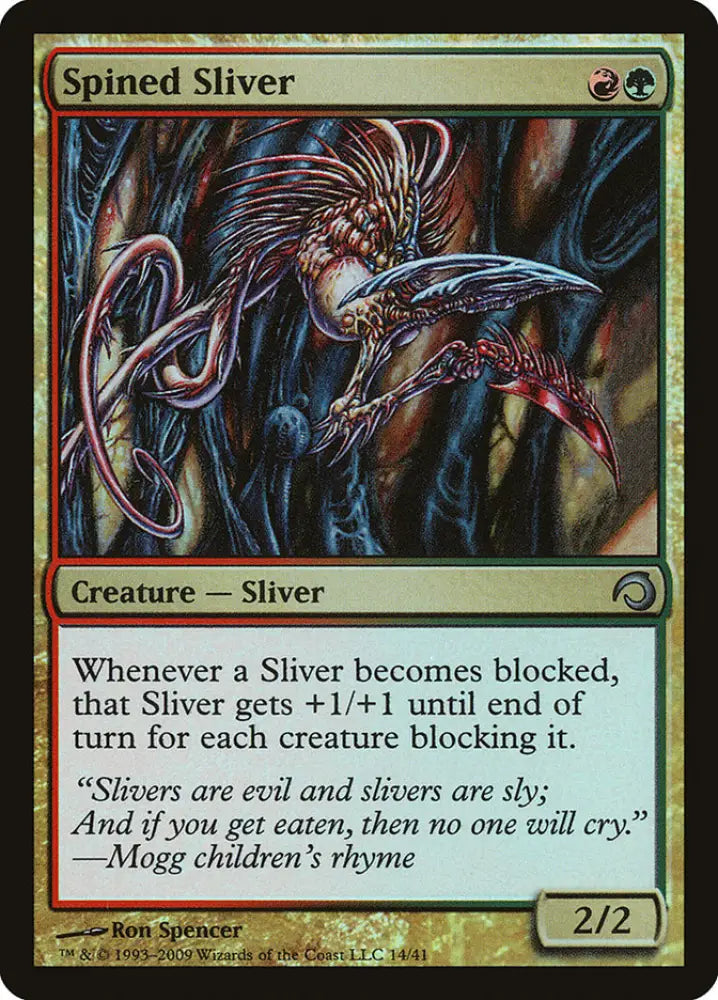 Spined Sliver [Premium Deck Series: Slivers] - MTG Single