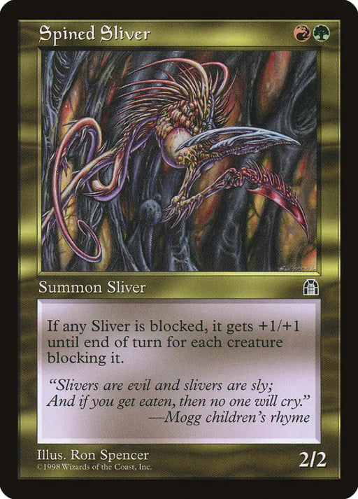 Spined Sliver [Stronghold] - MTG Single