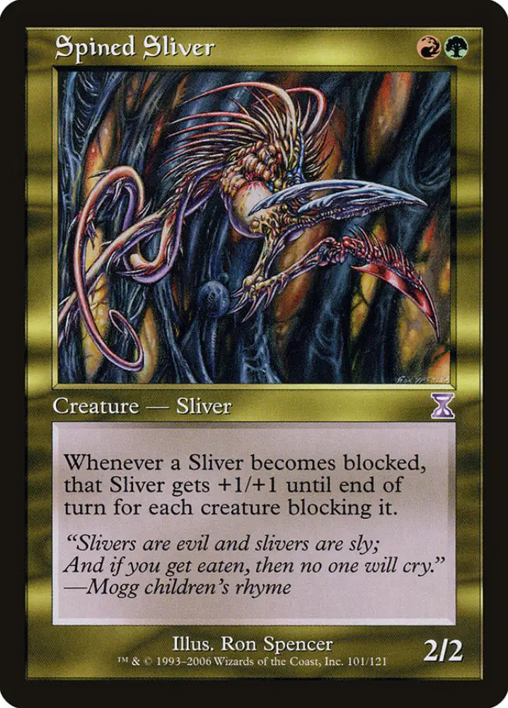 Spined Sliver [Time Spiral Timeshifted] - MTG Single