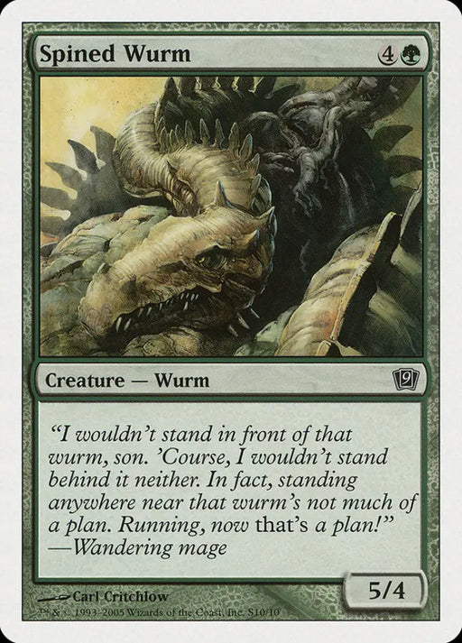 Spined Wurm [Ninth Edition] - MTG Single
