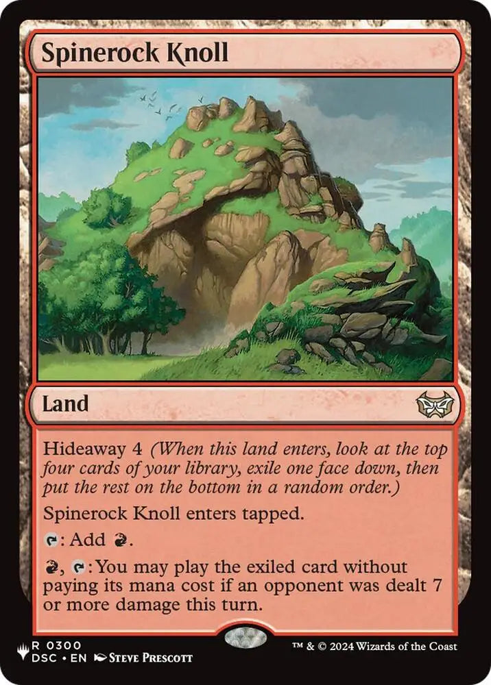 Spinerock Knoll (DSC) (300) [The List]