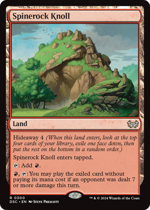 Spinerock Knoll [Duskmourn: House of Horror Commander] - MTG Single