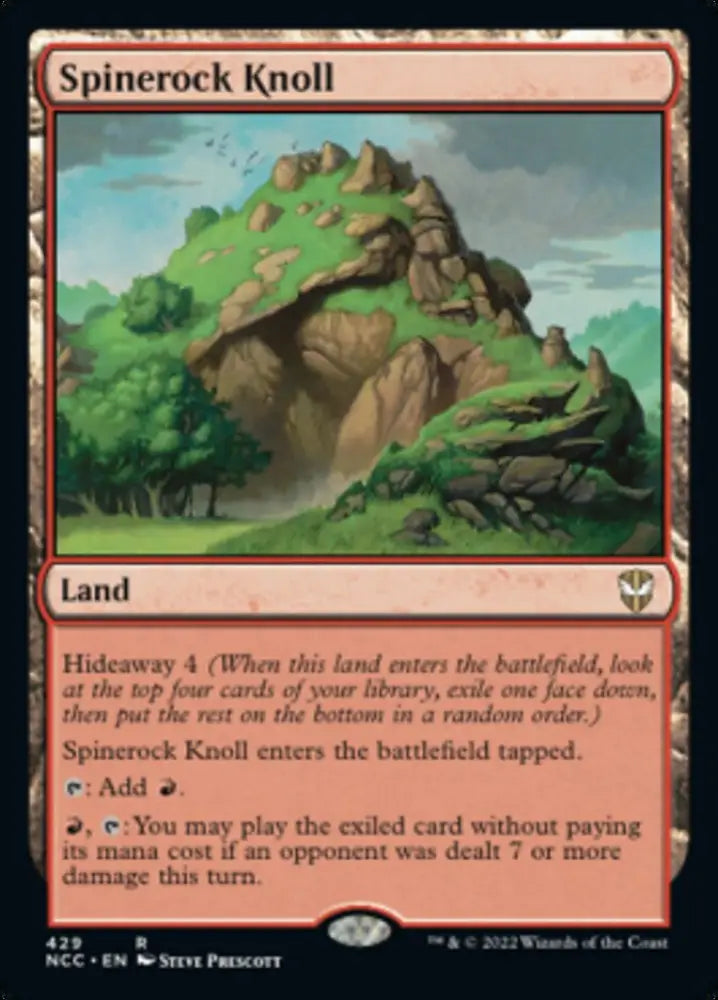 Spinerock Knoll [Streets of New Capenna Commander] - MTG Single