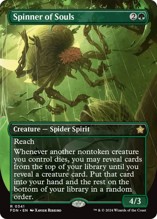 Spinner of Souls (Borderless) [Foundations] - MTG Single