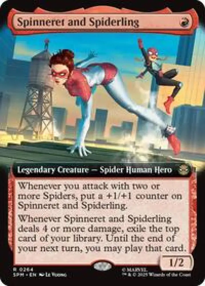 Spinneret and Spiderling (Extended Art) (264) [Marvel's Spider-Man]