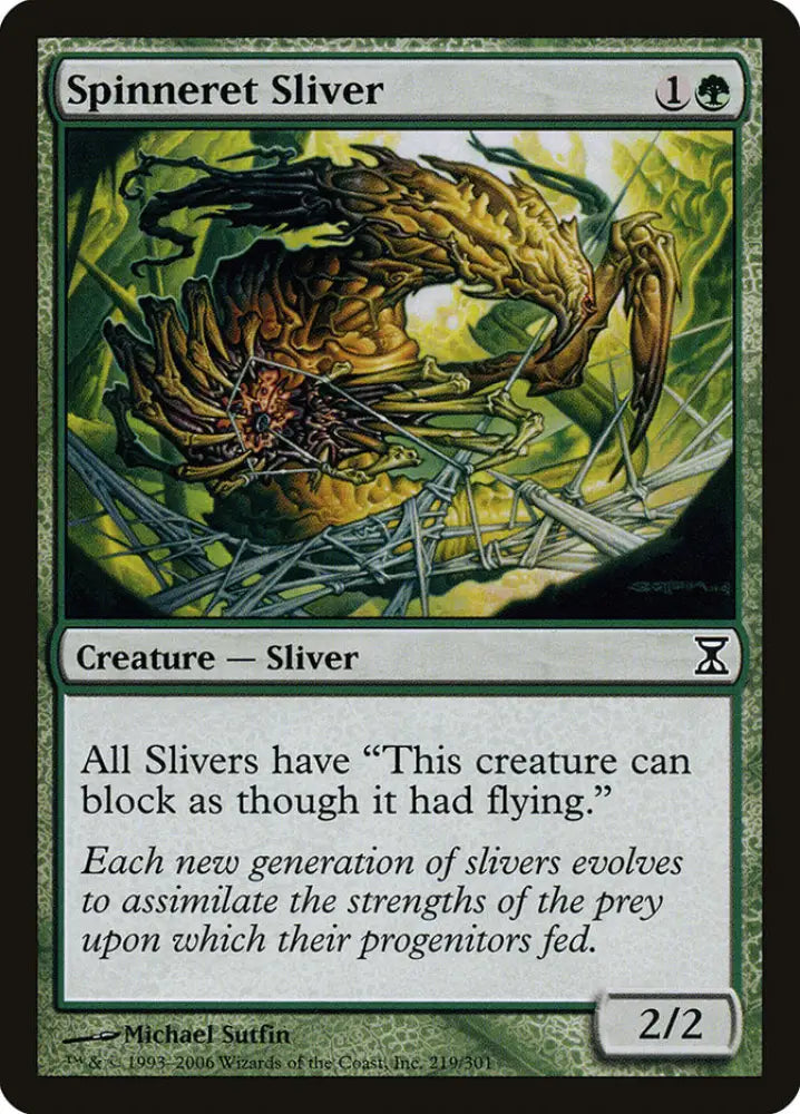 Spinneret Sliver [Time Spiral] - MTG Single