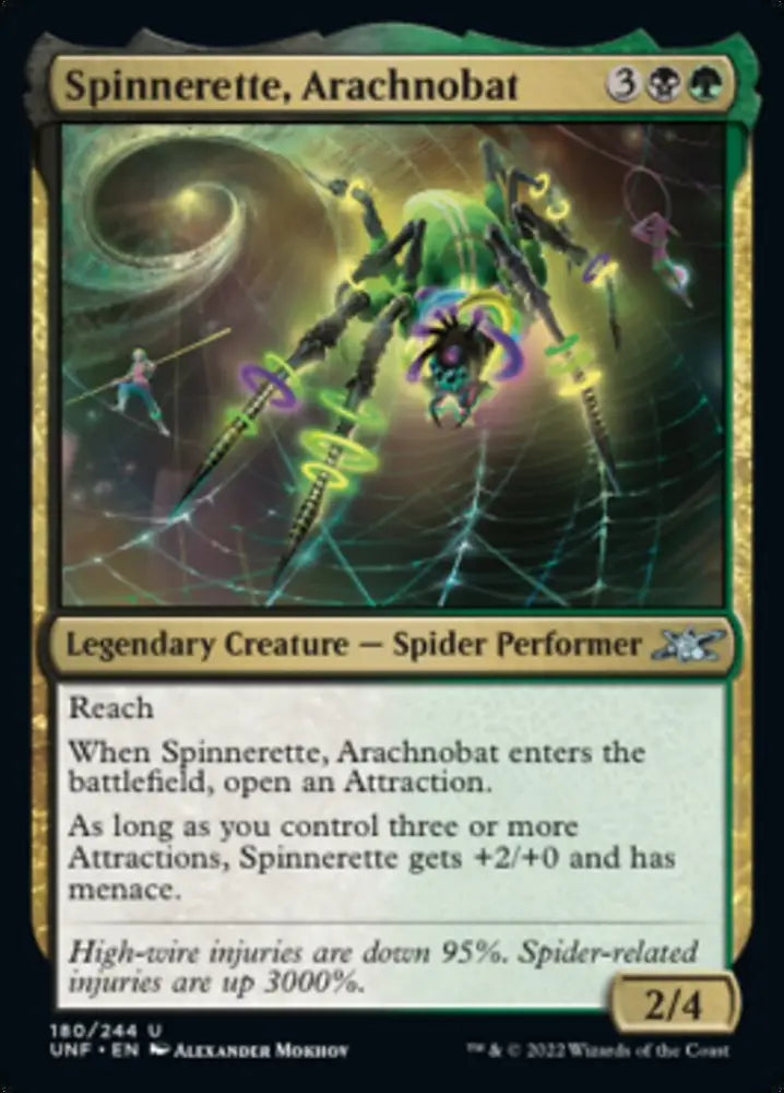 Spinnerette Arachnobat [Unfinity] - MTG Single