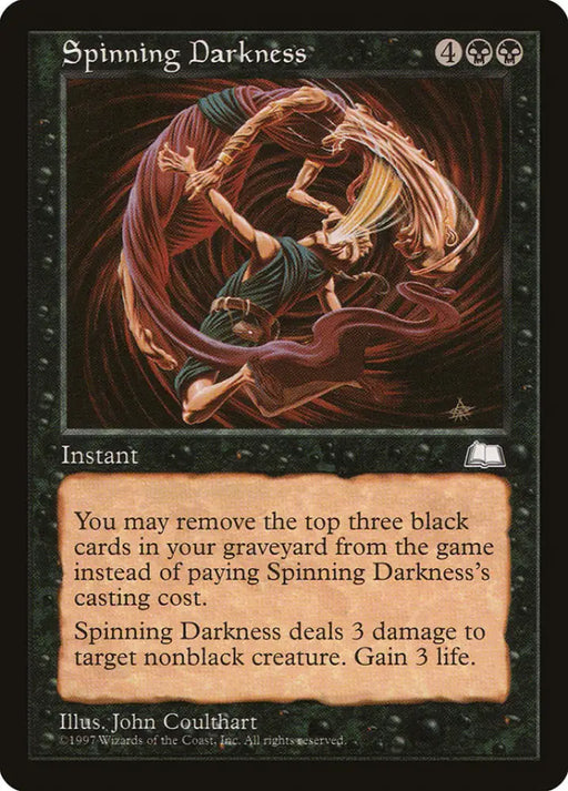 Spinning Darkness [Weatherlight] - MTG Single