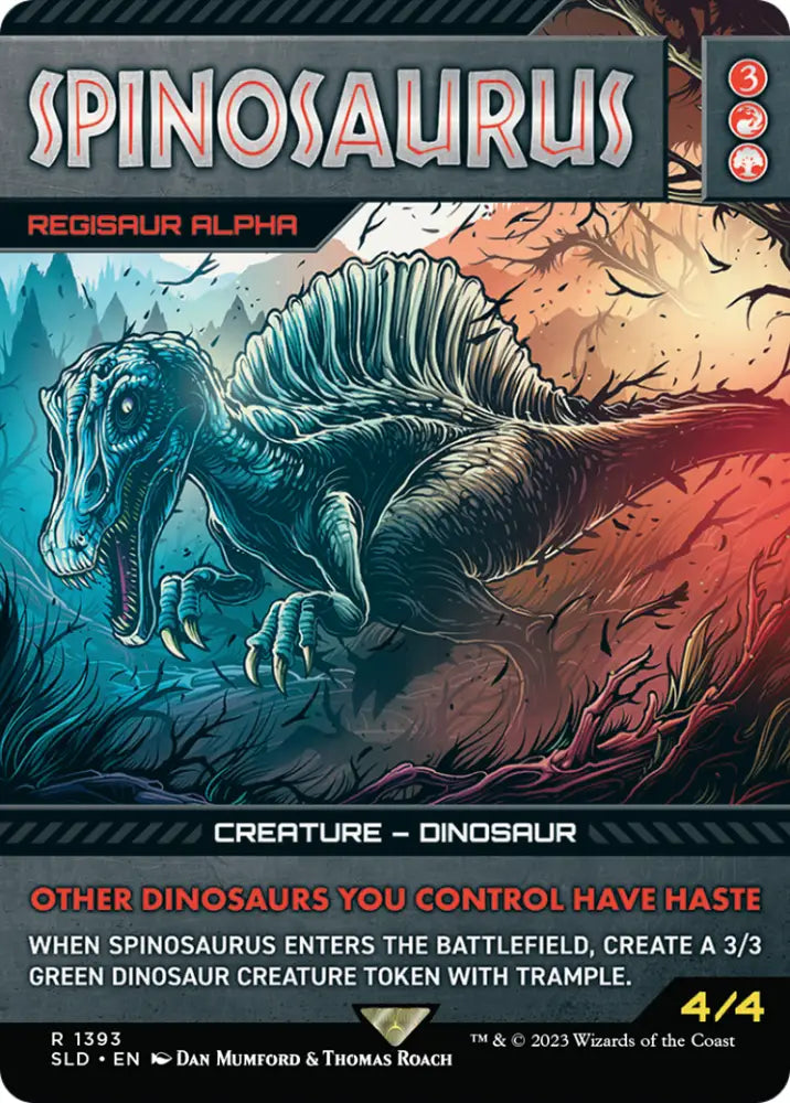 Spinosaurus - Regisaur Alpha [Secret Lair Drop Series] - MTG Single