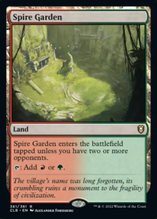 Spire Garden [Commander Legends: Battle for Baldur’s Gate] - MTG Single