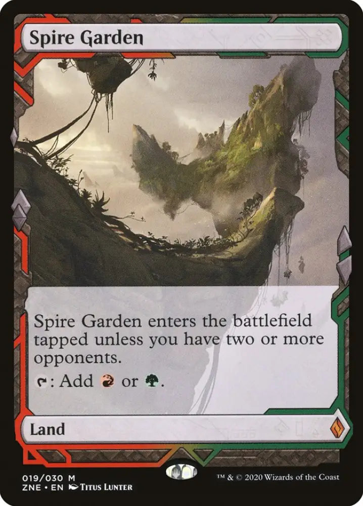 Spire Garden (Expeditions) [Zendikar Rising Expeditions] - MTG Single