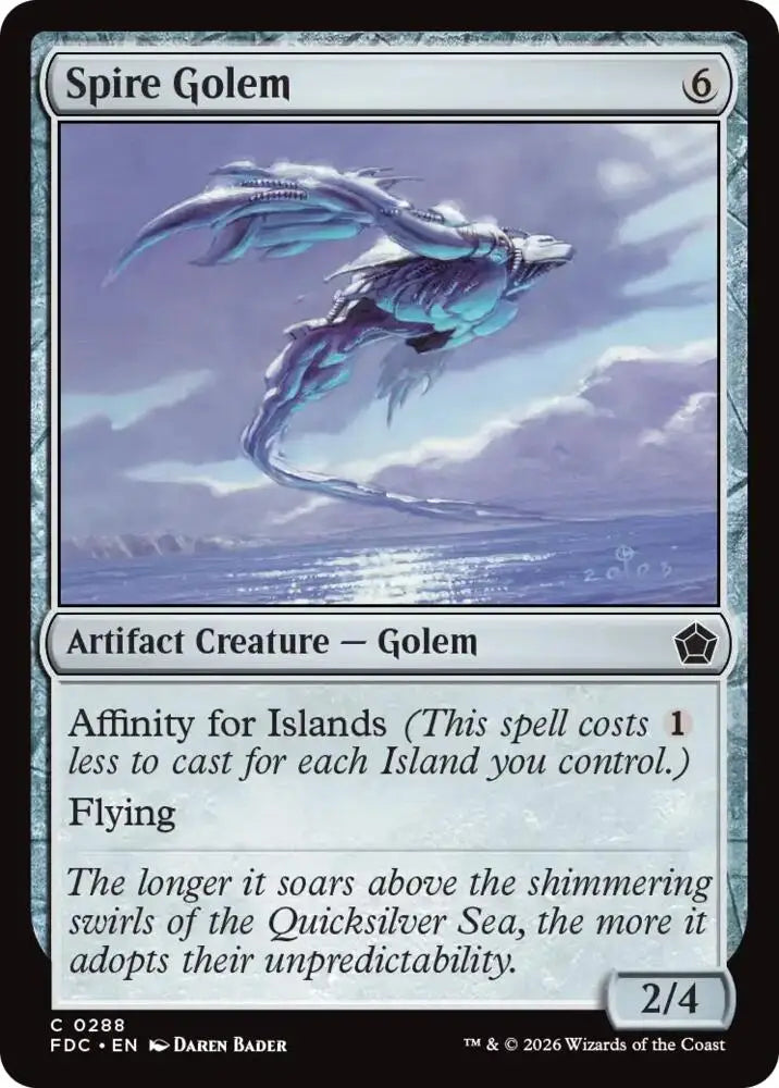 Spire Golem (288) [Foundations Commander]