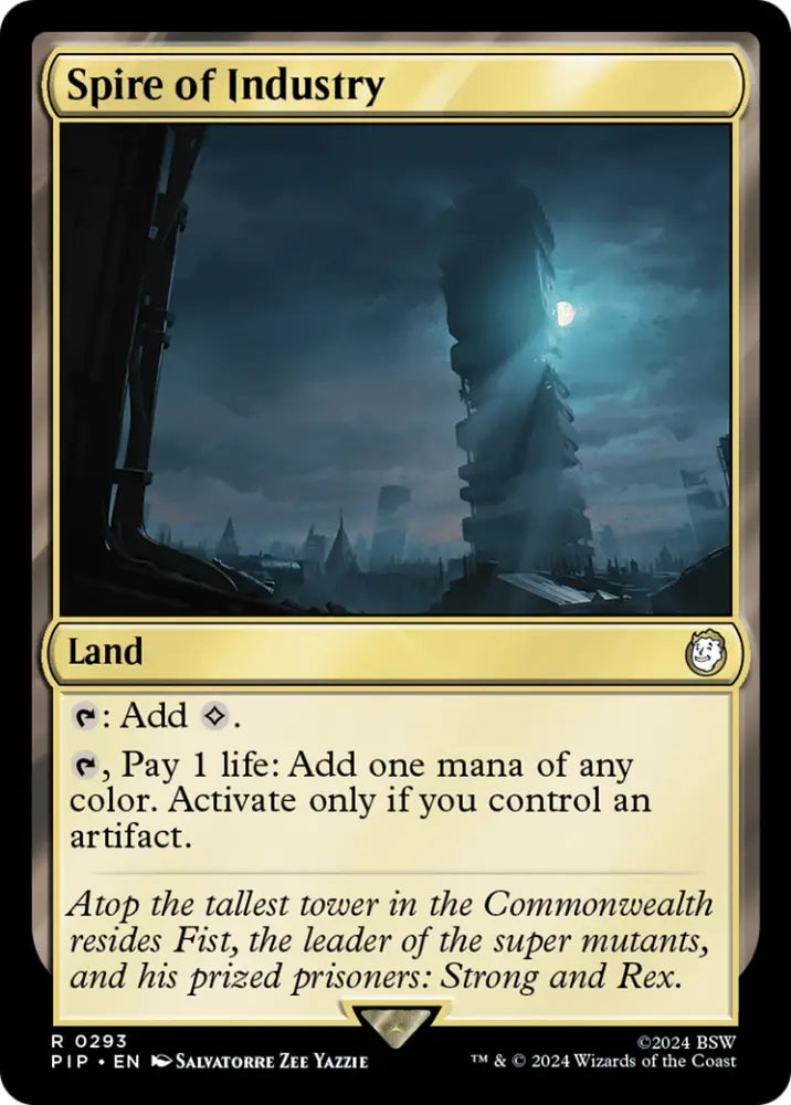 Spire of Industry [Fallout] - MTG Single