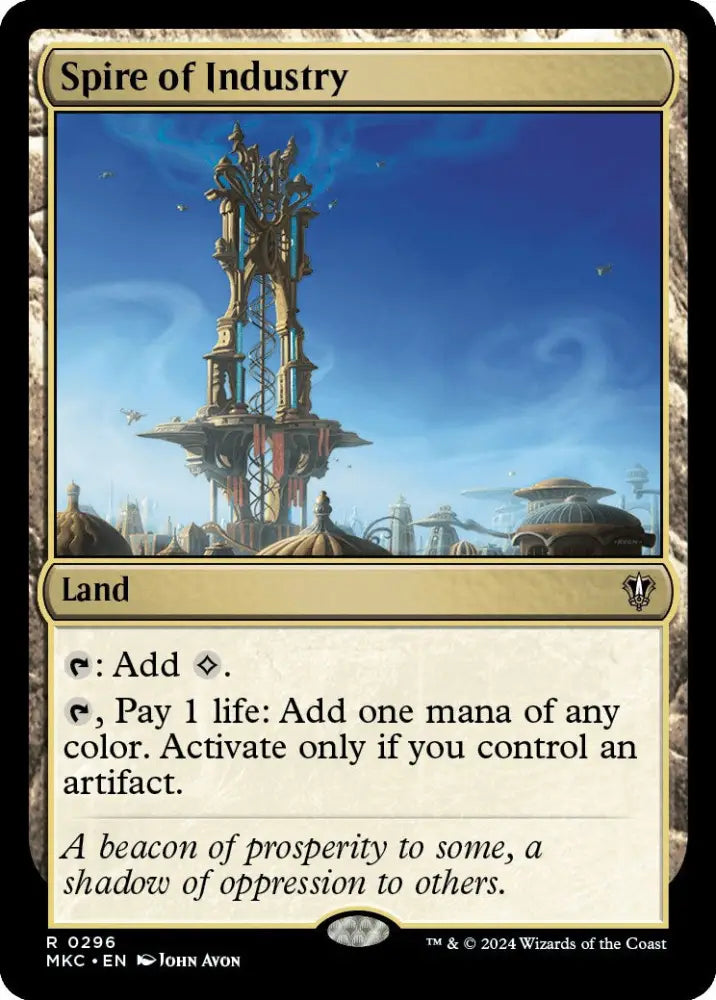 Spire of Industry [Murders at Karlov Manor Commander] - MTG Single