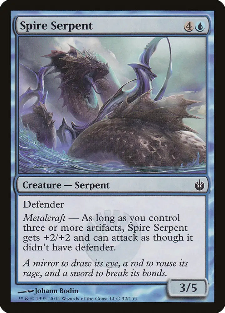 Spire Serpent [Mirrodin Besieged] - MTG Single