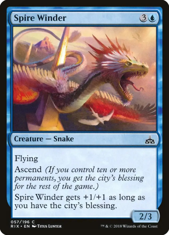 Spire Winder [Rivals of Ixalan] - MTG Single