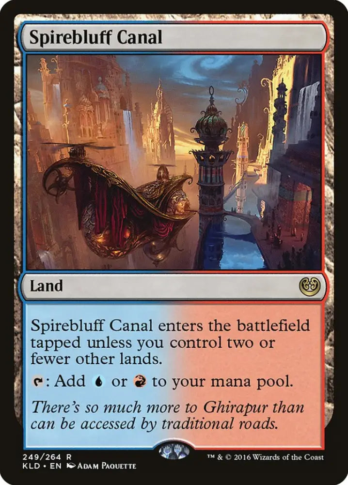 Spirebluff Canal [Kaladesh] - MTG Single