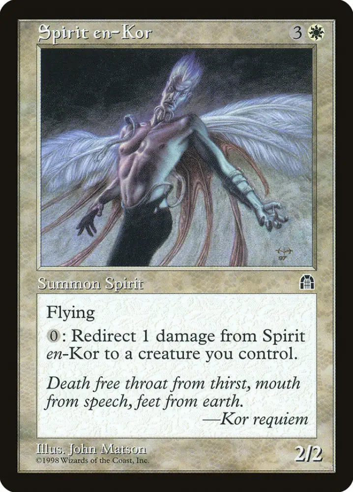 Spirit en-Kor [Stronghold] - MTG Single