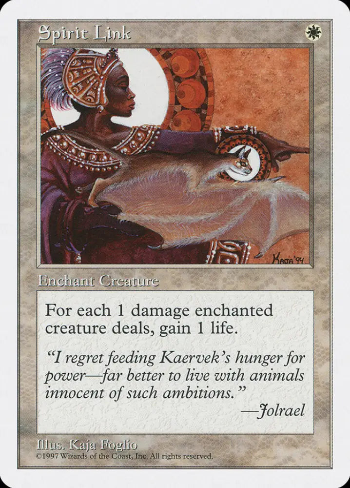 Spirit Link [Fifth Edition] - MTG Single