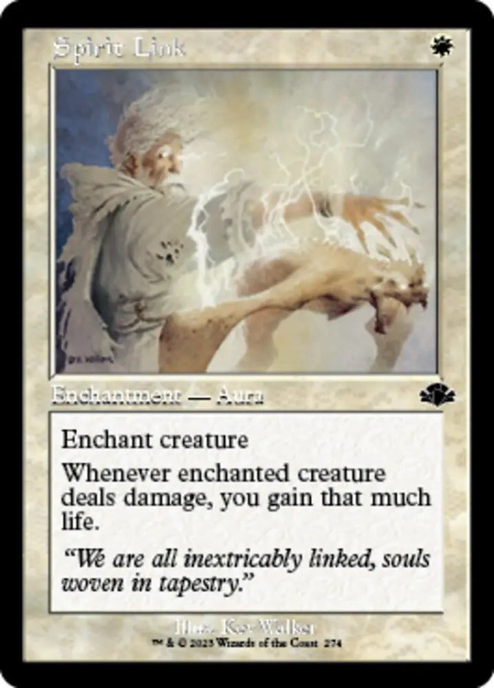 Spirit Link (Retro) [Dominaria Remastered] - MTG Single