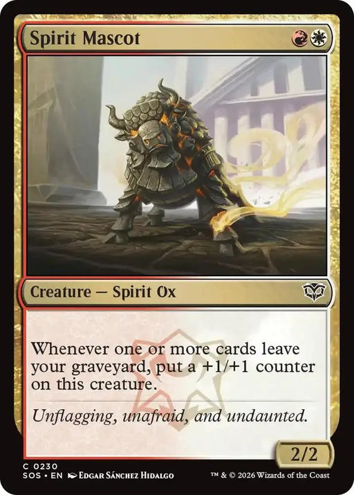 Spirit Mascot (230) [Secrets of Strixhaven]