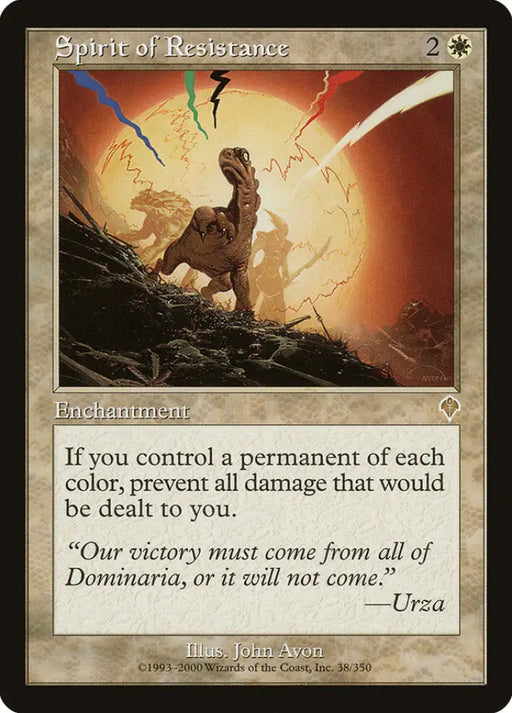 Spirit of Resistance [Invasion] - MTG Single