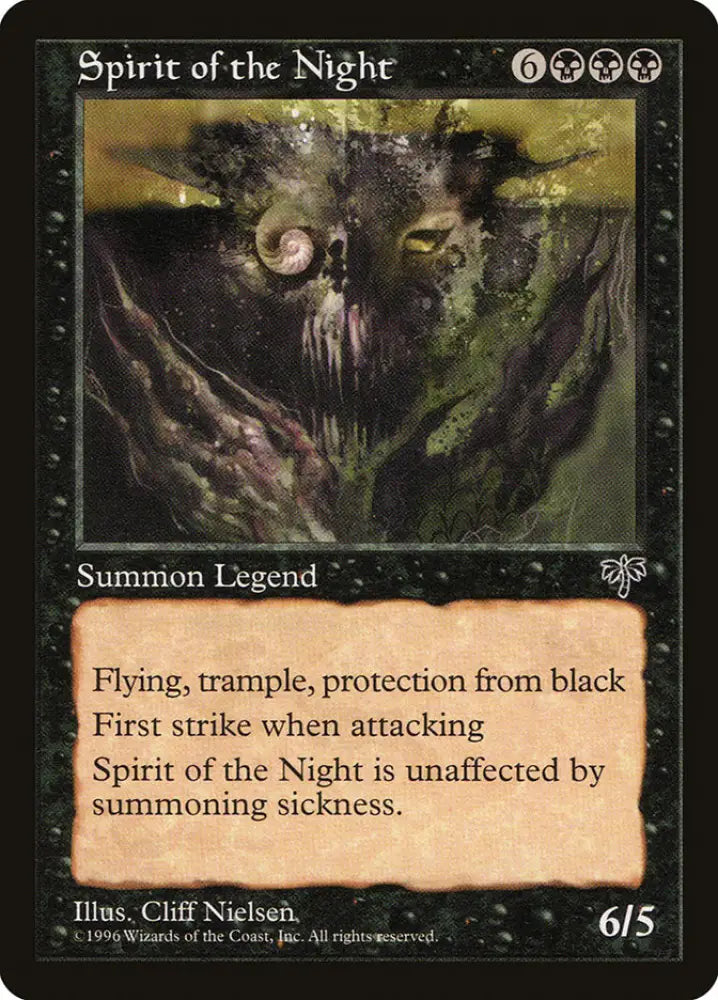 Spirit of the Night [Mirage] - MTG Single