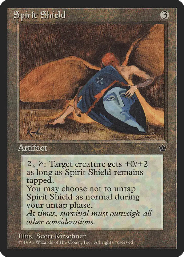 Spirit Shield [Fallen Empires] - MTG Single
