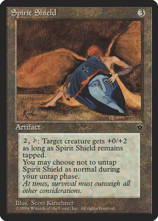 Spirit Shield [Fallen Empires] - MTG Single