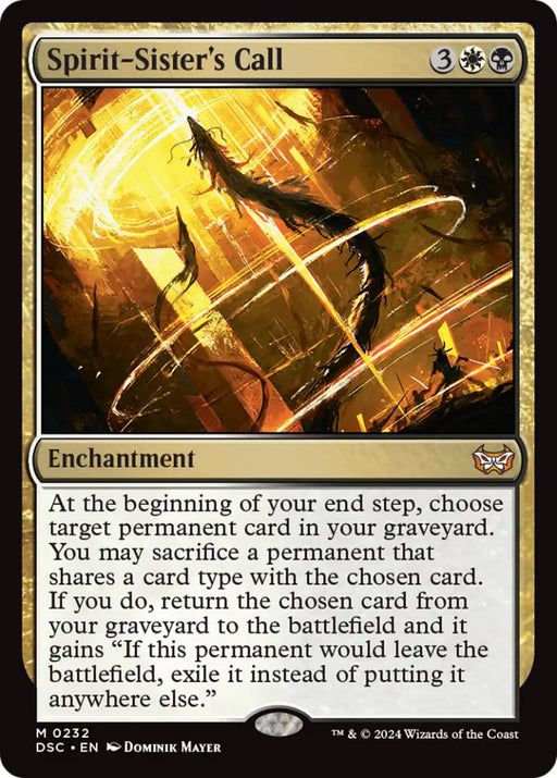 Spirit-Sister’s Call [Duskmourn: House of Horror Commander] - MTG Single
