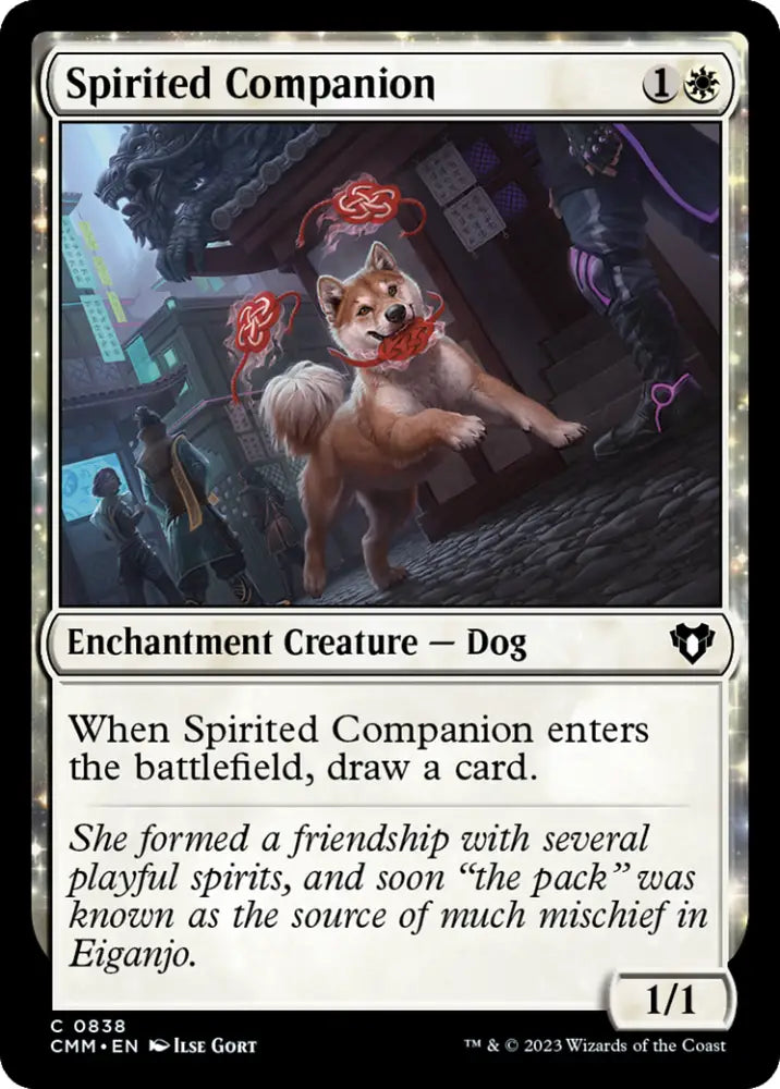 Spirited Companion [Commander Masters] - MTG Single
