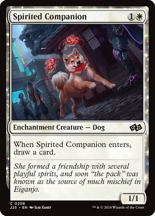Spirited Companion [Foundations Jumpstart] - MTG Single
