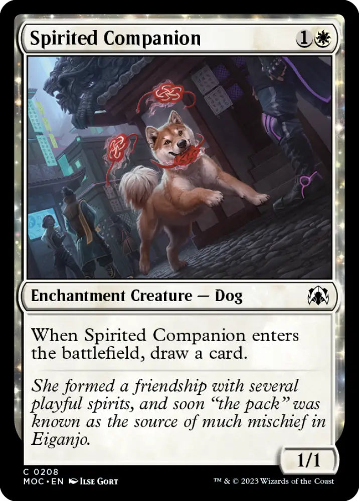 Spirited Companion [March of the Machine Commander] - MTG Single