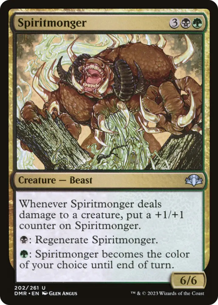 Spiritmonger [Dominaria Remastered] - MTG Single