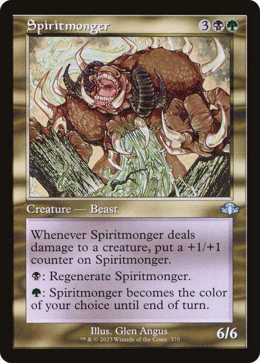 Spiritmonger (Retro) [Dominaria Remastered] - MTG Single