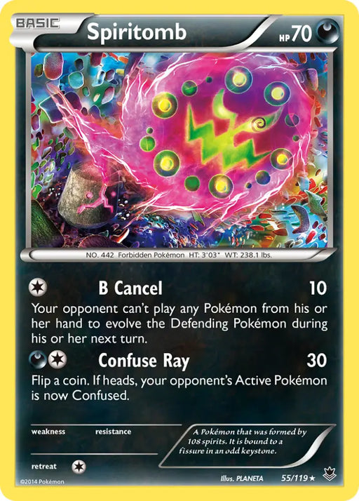 Spiritomb (55/119) [XY: Phantom Forces] - Pokemon Single
