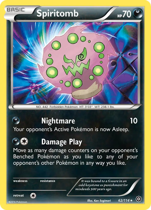 Spiritomb (62/114) [XY: Steam Siege] - Pokemon Single