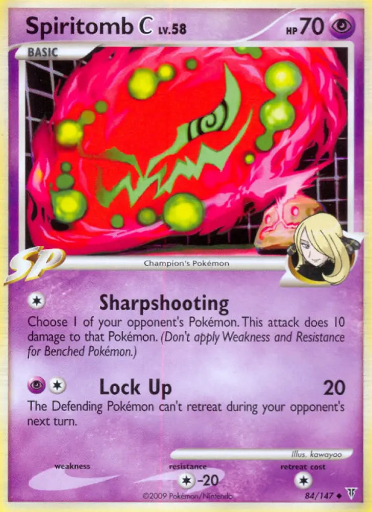 Spiritomb C (84/147) [Platinum: Supreme Victors] - Pokemon Single