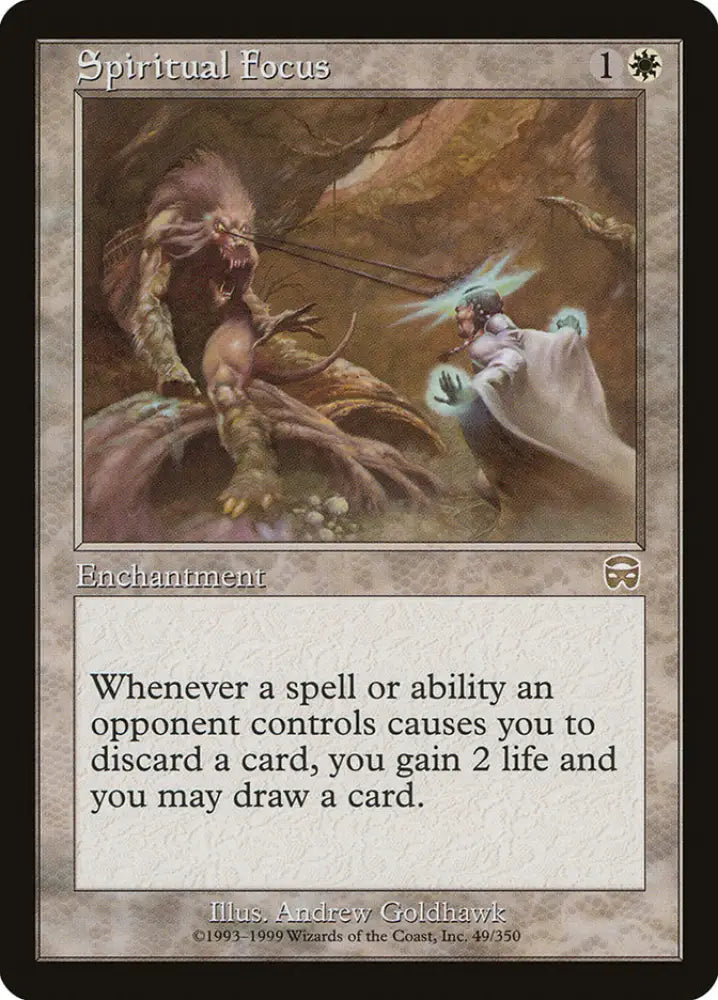 Spiritual Focus [Mercadian Masques] - MTG Single