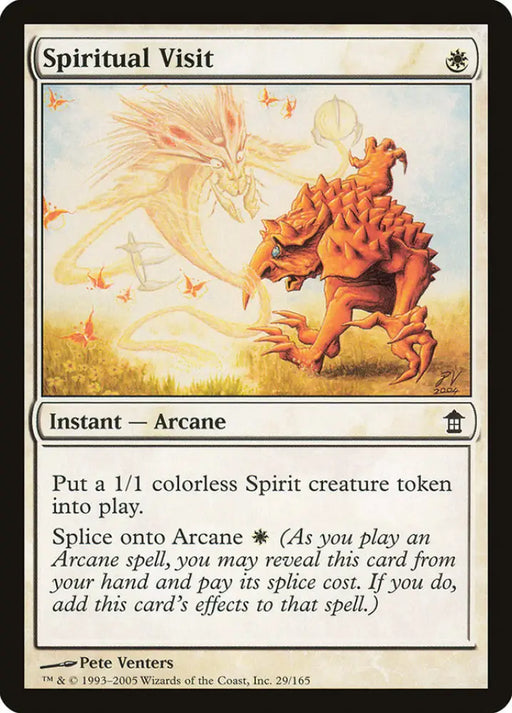 Spiritual Visit [Saviors of Kamigawa] - MTG Single