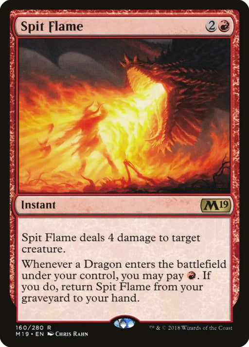 Spit Flame [Core Set 2019] - MTG Single